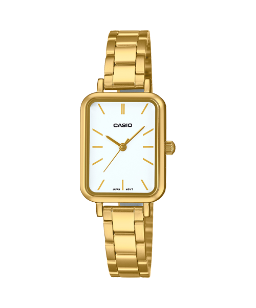 Reloj casual correa de Acero inoxidable LTP-V009G-7E