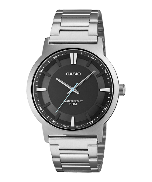 Reloj casual correa de Acero inoxidable MTP-B220D-1AV