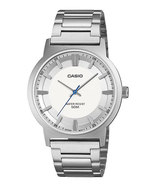 Reloj casual correa de Acero inoxidable MTP-B220D-7AV