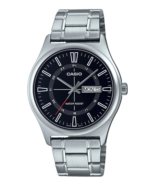 Reloj casual correa de Acero inoxidable MTP-V006D-1C