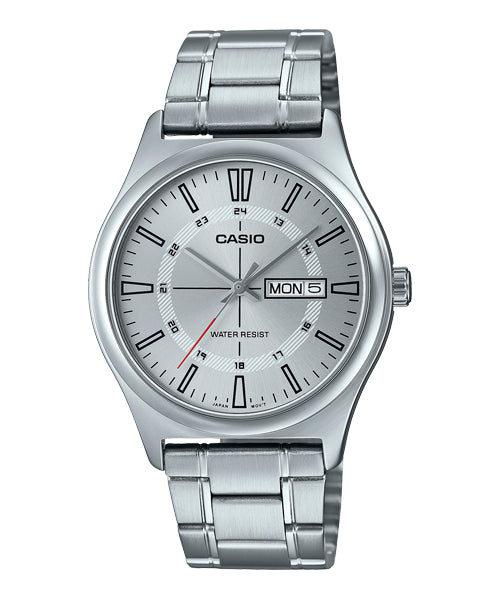 Reloj casual correa de Acero inoxidable MTP-V006D-7C