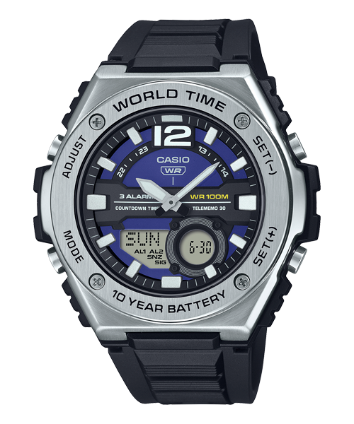 Reloj deportivo correa de Resina MWQ-100-2AV