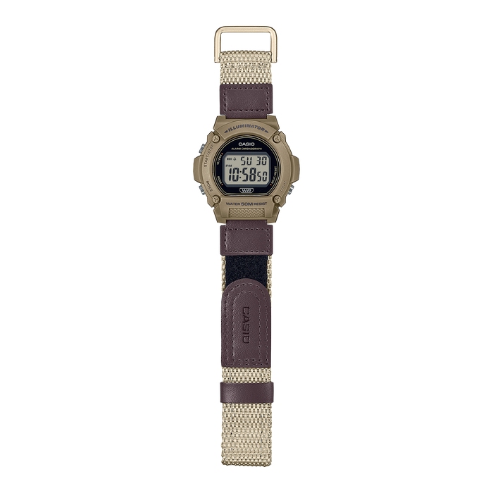 Reloj deportivo correa de tela W-219HB-5AV