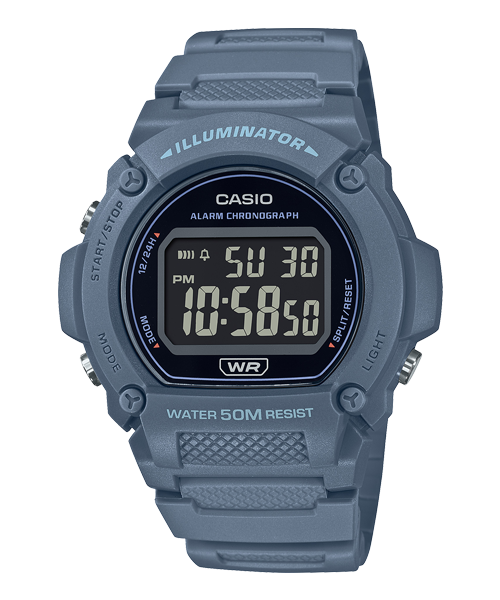 Reloj deportivo correa de Resina W-219HC-2BV