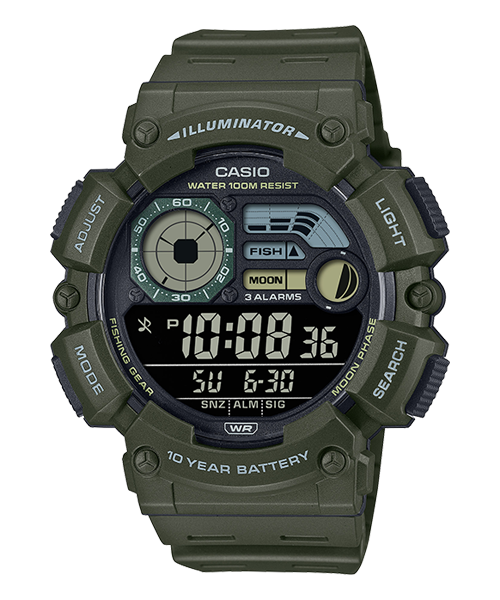 Reloj deportivo correa de resina WS-1500H-3BV