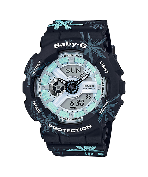 Reloj Baby-G deportivo correa de resina BA-110CF-1A