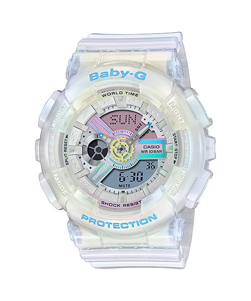 Reloj Baby-G deportivo correa de resina BA-110PL-7A2