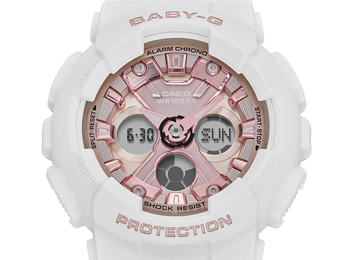 Reloj Baby-G deportivo correa de resina BA-130-7A1