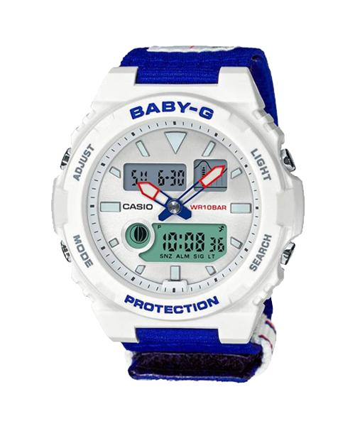 Reloj Baby-G deportivo correa de resina BAX-125-2A