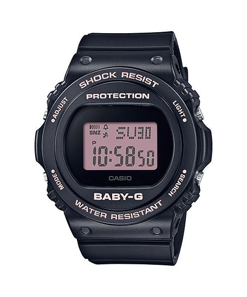 Reloj Baby-G deportivo correa de resina BGD-570-1B