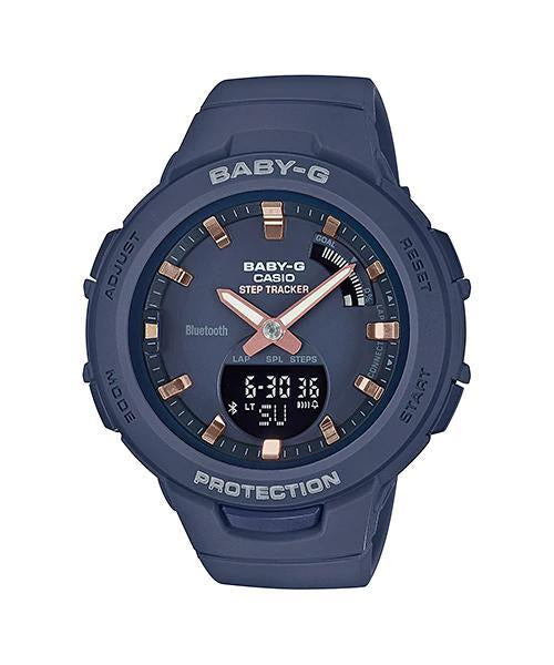 Reloj Baby-G deportivo correa de resina BSA-B100-2A