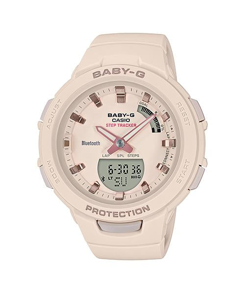 Reloj Baby-G deportivo correa de resina BSA-B100-4A1