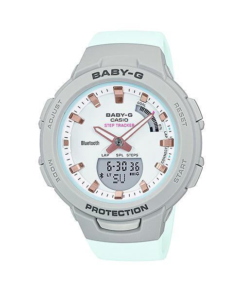 Reloj Baby-G deportivo correa de resina BSA-B100MC-8A