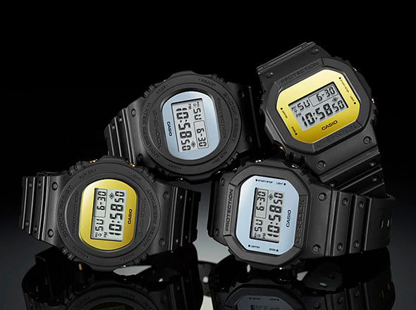 Reloj G-Shock deportivo correa de resina DW-5700BBMB-1
