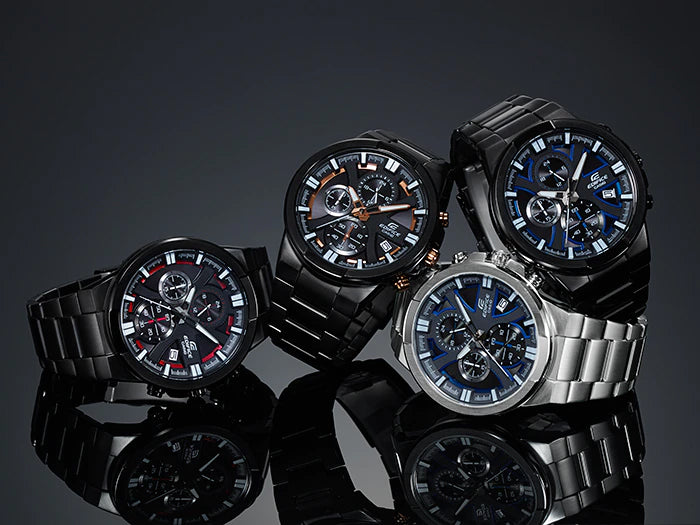 Reloj Edifice casual correa de acero inoxidable EFR-544BK-1A9V — Casio Store by Rower