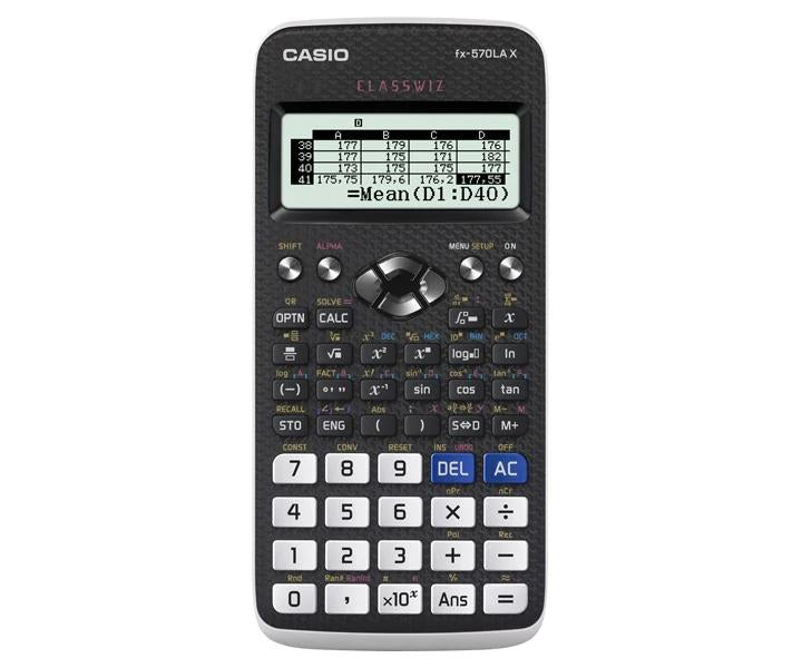 Calculadora cientifica FX-570LAX-BK — Casio Store by Rower