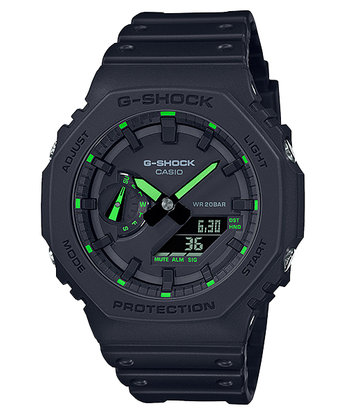 Reloj G-shock correa de resina GA-2100-1A3
