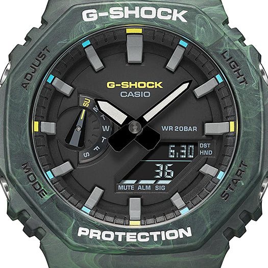 Reloj G-shock correa de resina GA-2100FR-3A