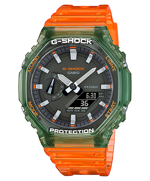 Reloj G-shock correa de resina GA-2100HC-4A