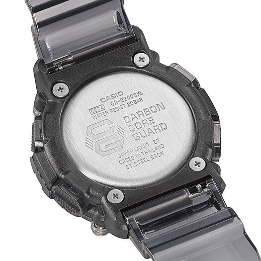 Reloj G-shock correa de resina GA-2200SKL-8A