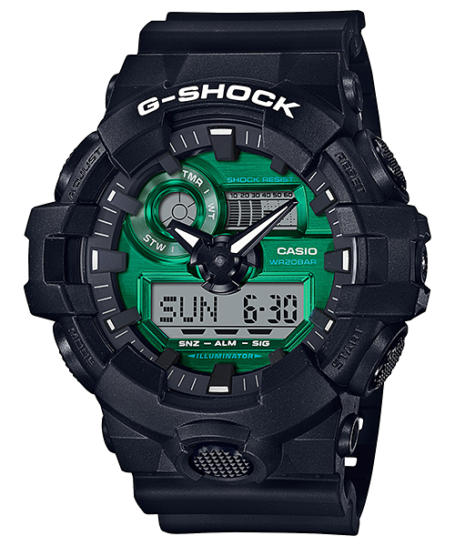Reloj G-shock correa de resina GA-700MG-1A