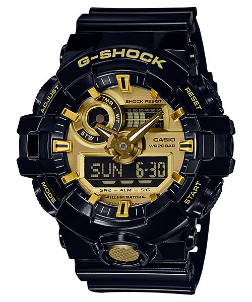 Reloj G-Shock deportivo correa de resina GA-710GB-1A