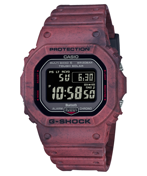 Reloj G-shock correa de resina GW-B5600SL-4
