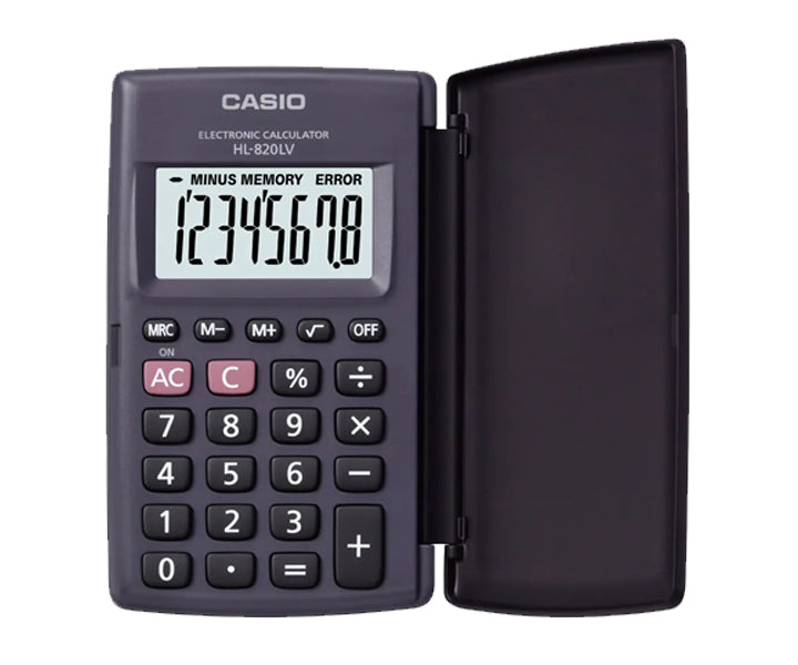 Calculadora portatil HL-820LV-BK