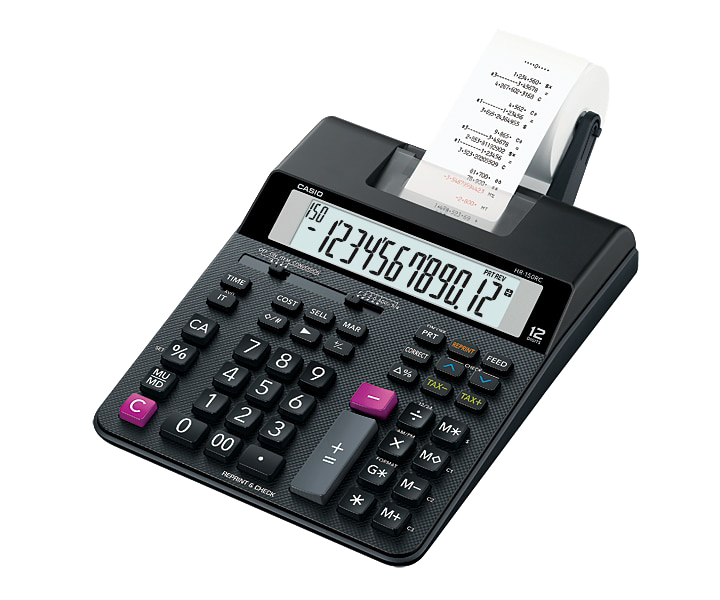 Calculadora con impresora HR-150RC