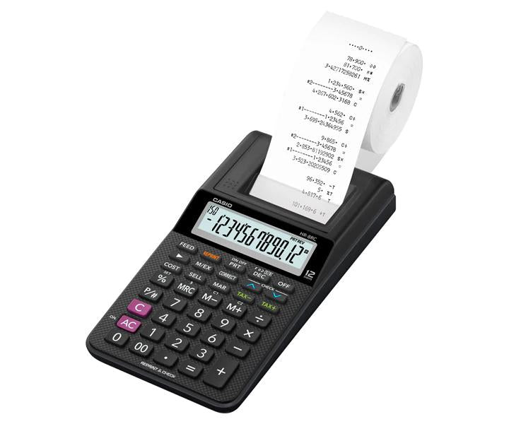Calculadora con impresora HR-8RC-BK