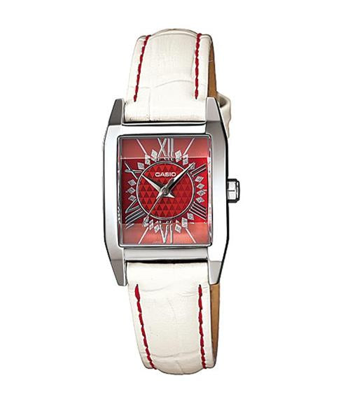 Reloj casual correa de cuero LTP-1339L-7A