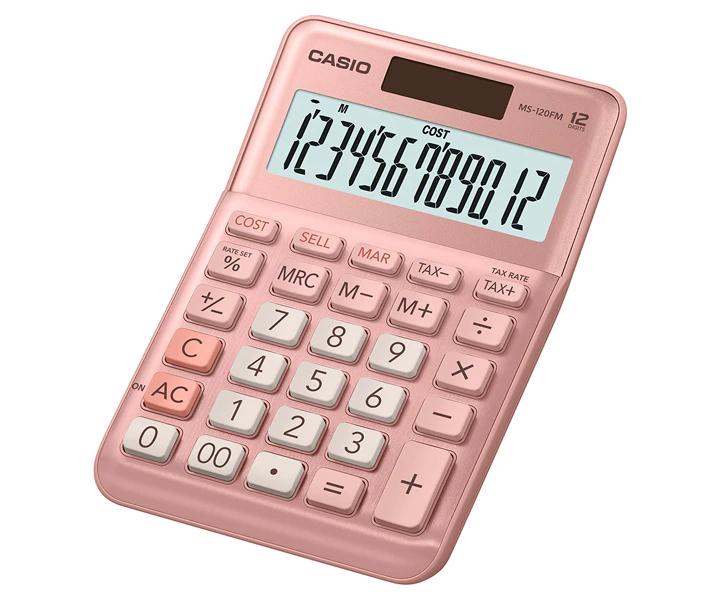 Calculadora de escritorio MS-120FM-PK