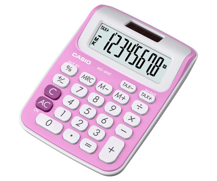 Calculadora de escritorio MS-6NC-PK