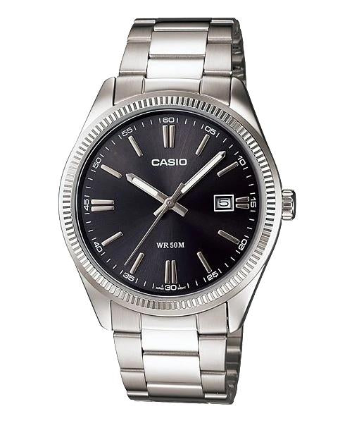 Reloj casual correa de acero Inoxidable MTP-1335D-2AV