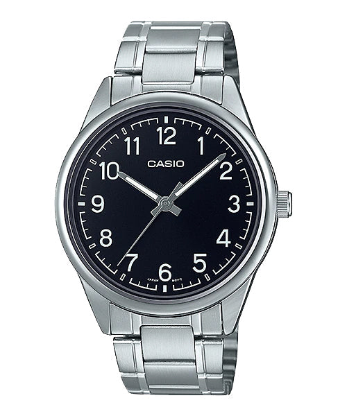 Reloj casual correa de acero Inoxidable MTP-V001D-1B