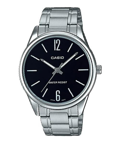 Reloj casual correa de acero Inoxidable MTP-V001D-1B