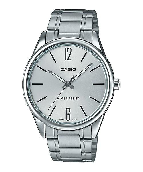Reloj casual correa de acero Inoxidable MTP-V001D-1B