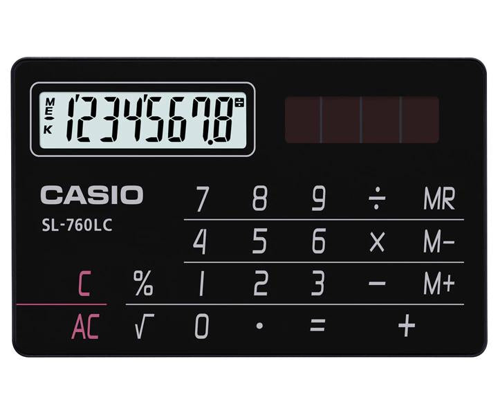 Calculadora portatil SL-760LC-BK