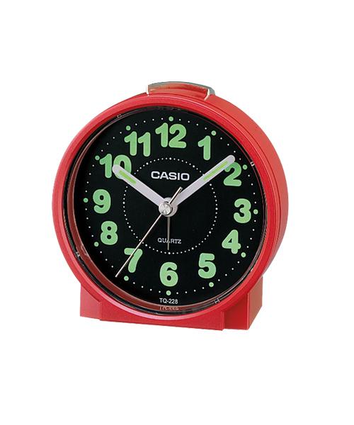 Reloj-Despertador CASIO Tq-141-4E Rojo