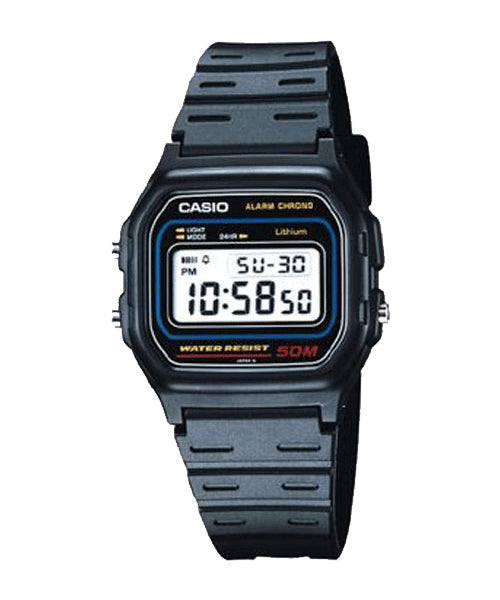 Reloj casual correa de cuero MTP-V001L-1B