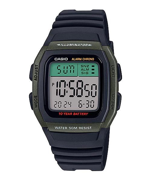 Reloj deportivo correa de resina W-96H-3AV